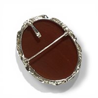 Brooch Mandile 1922 Woman Cammei  in Silver 2MSPCM156 - 2MSPCM156